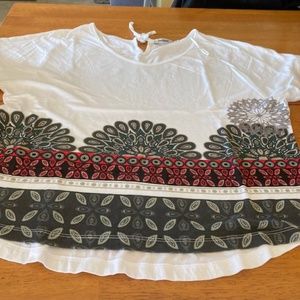 Designer Desigual Short Sleeve Top